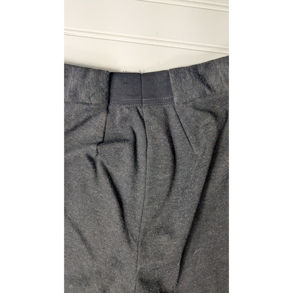 Chaus Grey Women’s Pull on Flare Gray Pant M Wool Blend with Stretch - Picture 4 of 6
